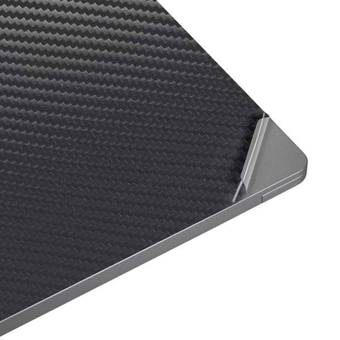 Black Carbon Fiber Specialty Texture Material Universal Laptop 16in (13 x 9.4in) Skin